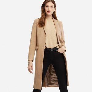 Uniqlo cashmere blend Chester coat
